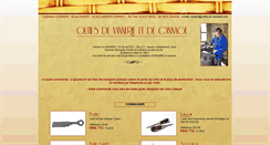 Desktop Screenshot of outils-de-vannerie.com